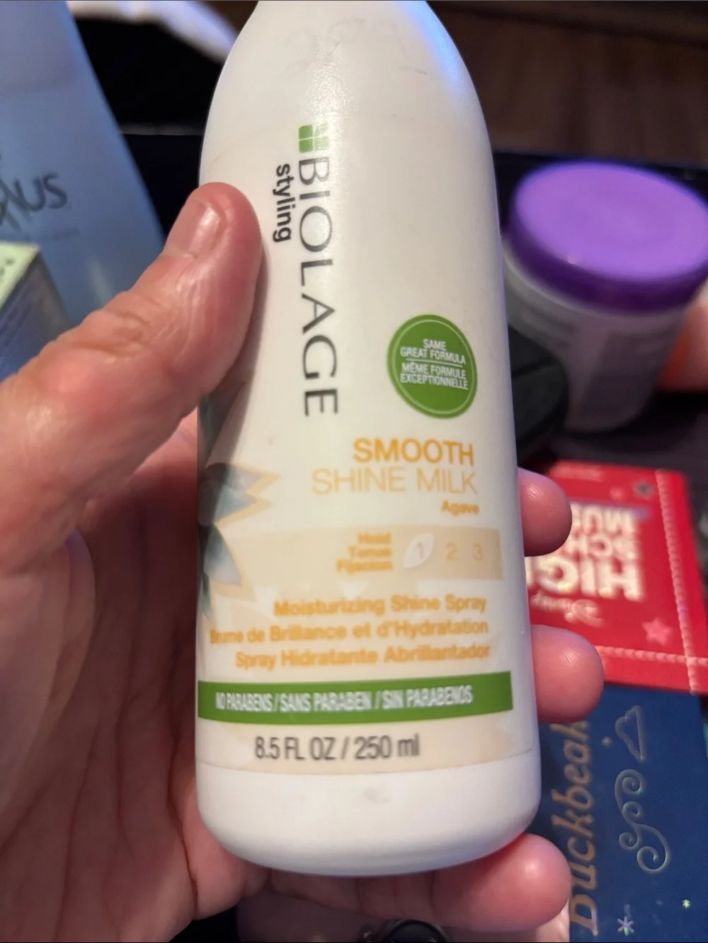 Biolage Smooth Shine Milk - Lightweight Shine Spray